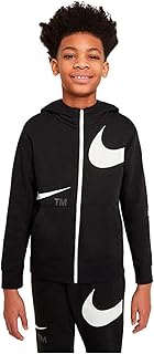 NIKE Boy's B NSW Swoosh FLC Fz Sweatshirt
