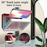 Prysznic uchwyt na telefon wodoodporny - przeciwmgielny ekran dotykowy o wysokiej czułości, obracany o 360° uchwyt ścienny obudowa prysznicowa do telefonu do łazienki lustro na ścianę wannę kuchni, kompatybilny z telefonem poniżej 7 cali