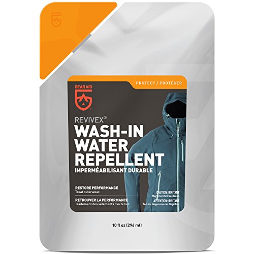 GEAR AID Wash-in Water Repellent, Long-Lasting Waterproofing for Snow and Rain Outdoor Gear...