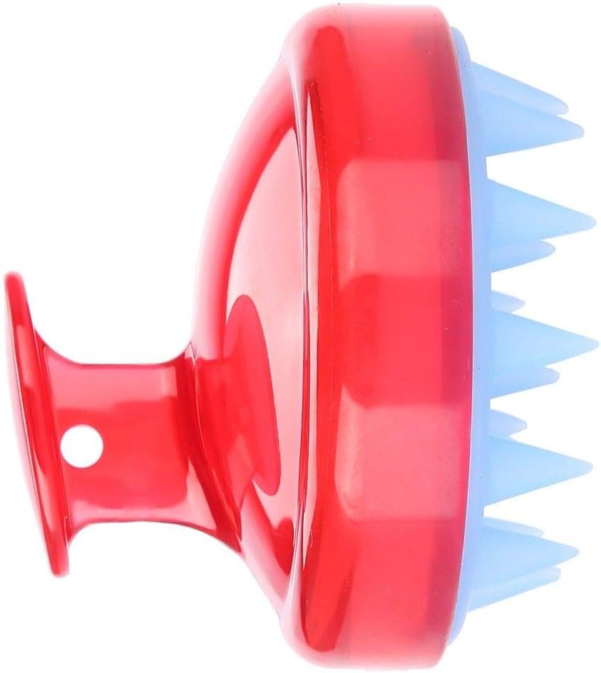 Hair Scalp Massager Shampoo Brush, BOOLAVARD Scalp Care Brush (Red) - Image 3