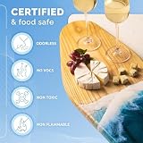 CRAFT RESIN Krystalicznie Przejrzysta żywica Epoksydowa – zestaw przezroczystych żywic epoksydowych, odlew i utwardzacz do dzieł sztuki, żywica odlewnicza, biżuteria, foremki (4L)