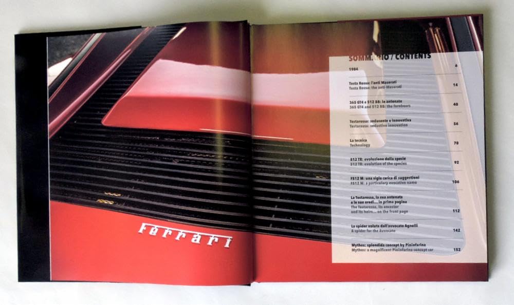 Ferrari testarossa. Supercars. Ediz. italiana e inglese