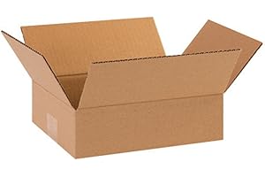 Shipping Boxes Flat 10"L x 8"W x 3"H, 25-Pack - Perfect for Shipping to Clients!