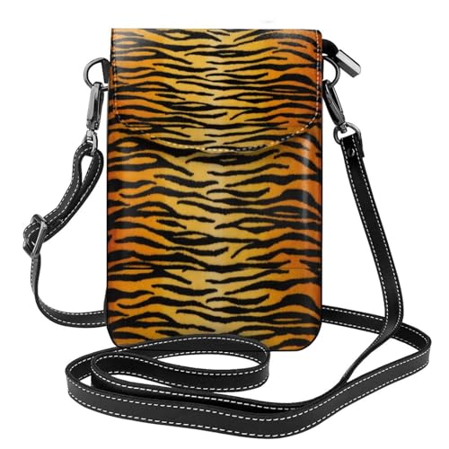 Sac bandoulière tigre idéal pour vos sorties citadines et soirées avec sa pochette téléphone chic