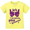EZYshirt® Ich bin Bald eine Grosse Schwester Baby T-Shirt
