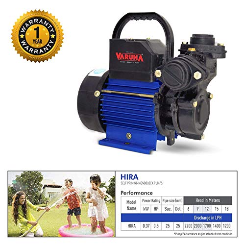 Image of VARUNA 0.5 HP Domestic Self Priming Centrifugal Water Motor Pump