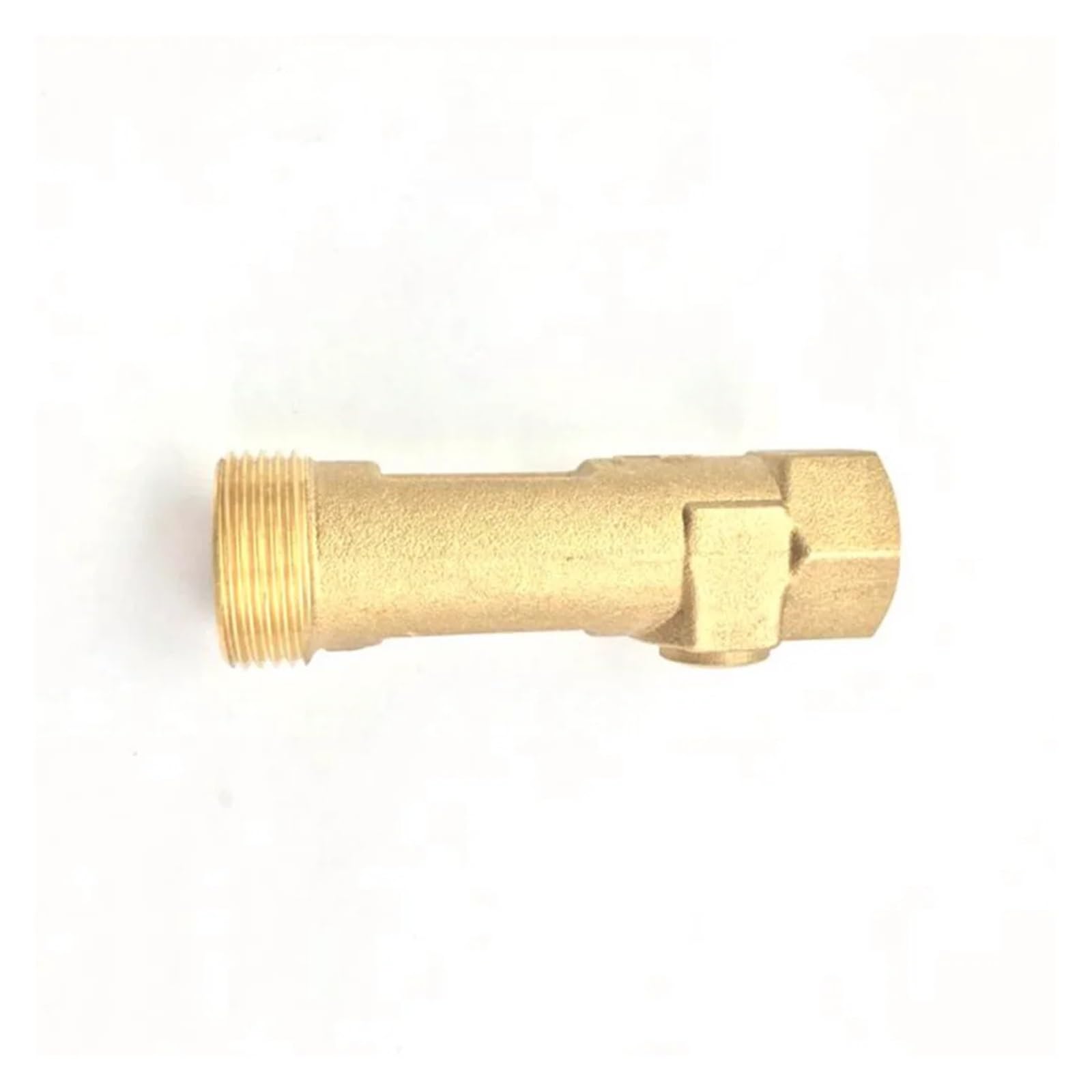 Misuratore di Portata Meccanico da 3/4" Maschio* da 1/2" Femmina Lettura 1-3,5 l/min USC-MS21TB Misuratore di Portata a Molla Lettore di Portata in Ottone Valvola di bilanciamento