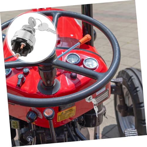 Interruptor de encendido de tractor con llaves Amosfun para remolque 3