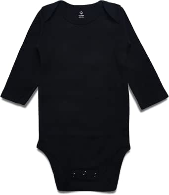 OPAWO Baby Bodysuits Long Sleeve For Unisex Boys Girls 3 Pack