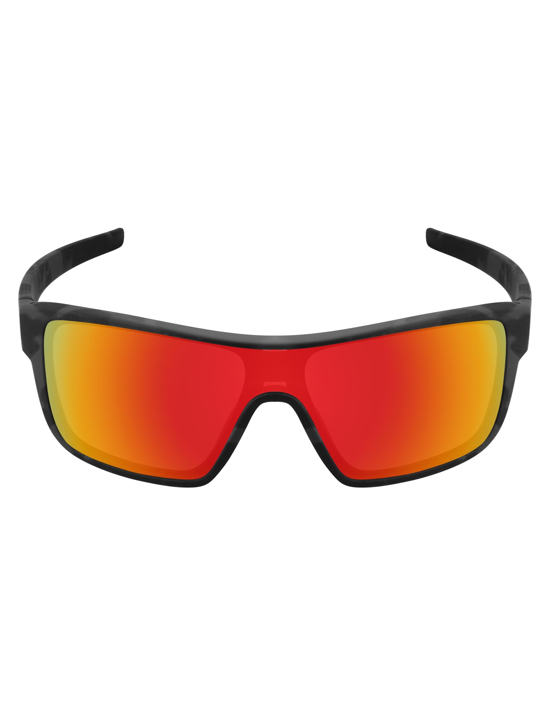 Mryok Lentes de repuesto para Oakley Straightback OO9411 - Opciones, Polarizadas: rojo fuego, Talla única