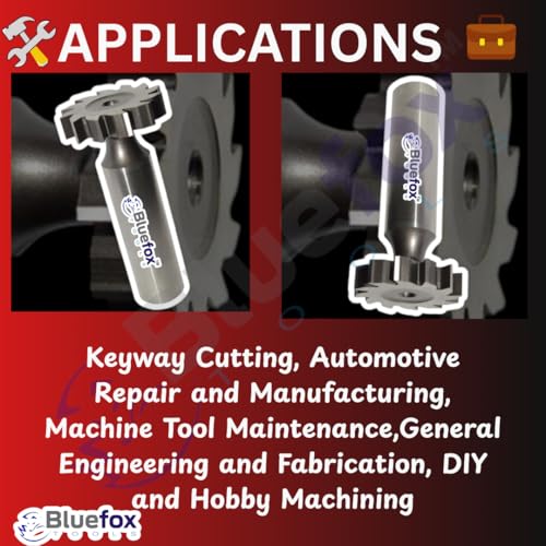 woodruff key cutters  10 pieces  accurate keyword machining  the power woodruff cutters  locking tools  made of m2 grade hss without stand