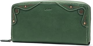[ダコタ] 長財布 ラウンドファスナー レディース グリーン DA-31603-50
