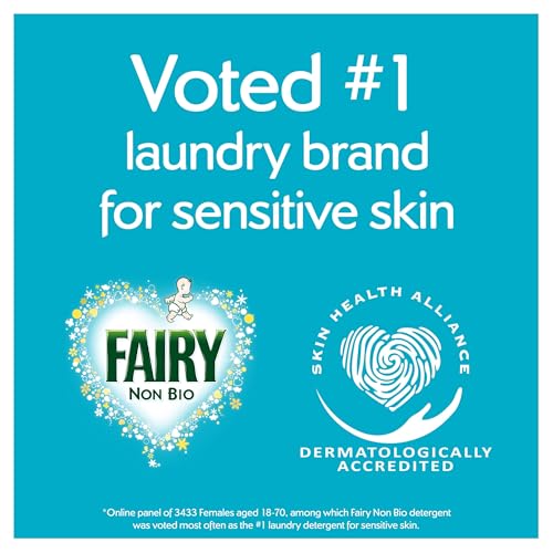 Fairy Non Bio Liquid Detergent, 50 Washes 1.65 l, Sensitive Skin - Image 4