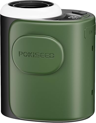 Miniatura 9 de Ventilador portátil resistente, batería recargable de 10000 mAh, tiempo de funcionamiento de 40 horas, refrigeración turbo de 5 velocidades, diseño