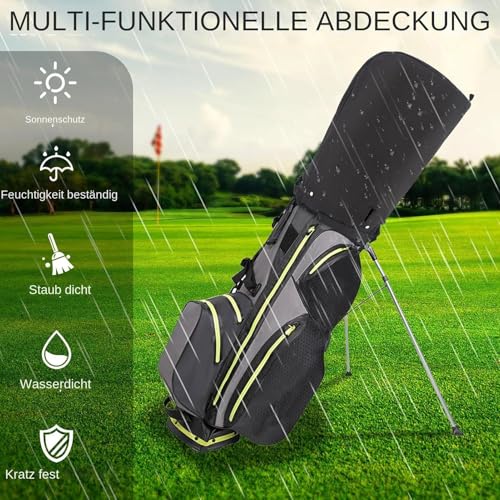 Paraguas de golf ligero con protección UV y diseño plegable antifactor climático 7