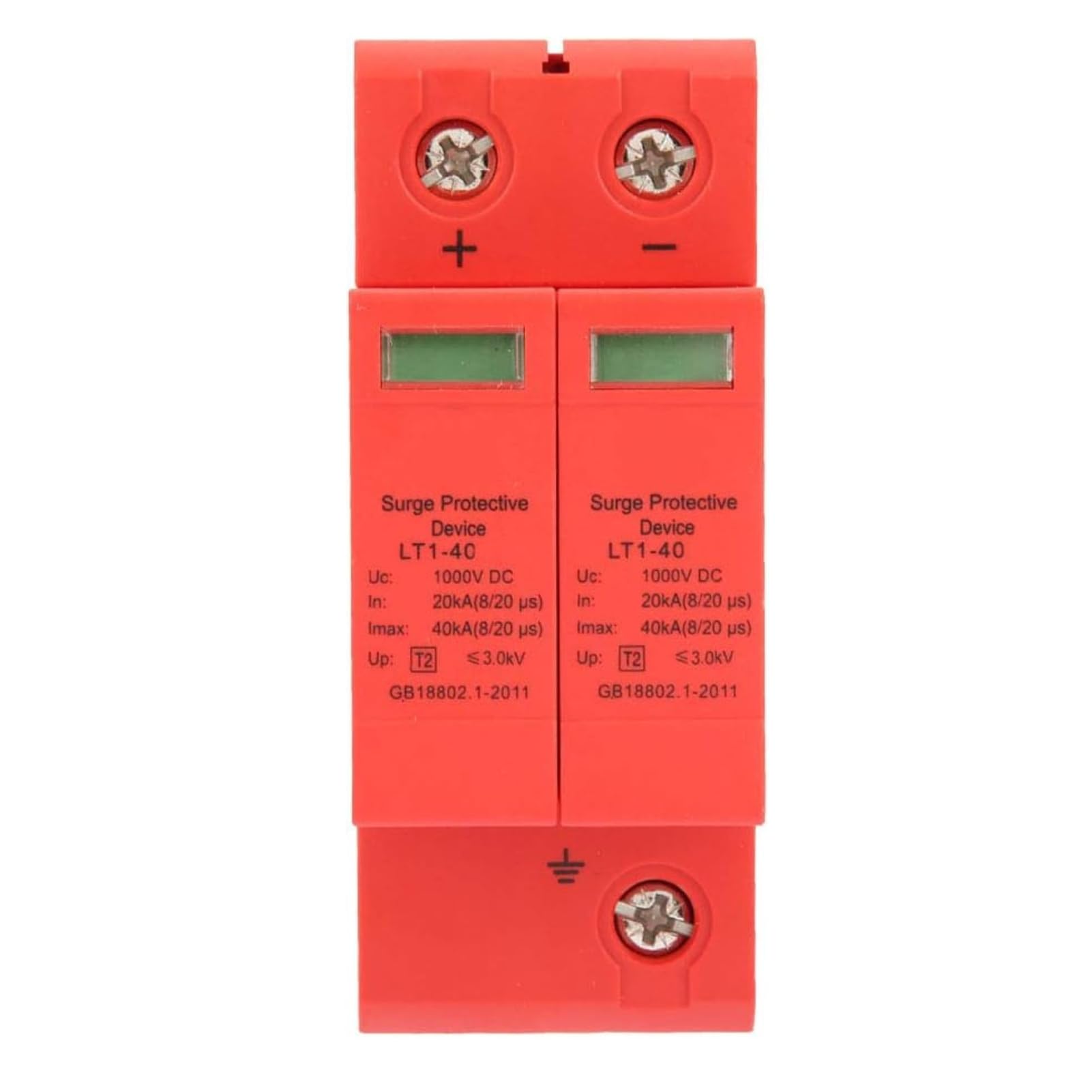 DEWIN Scaricatore di Sovratensione DC 1000V 2P 20KA~40KA Dispositivo di Protezione Contro Le Sovratensioni