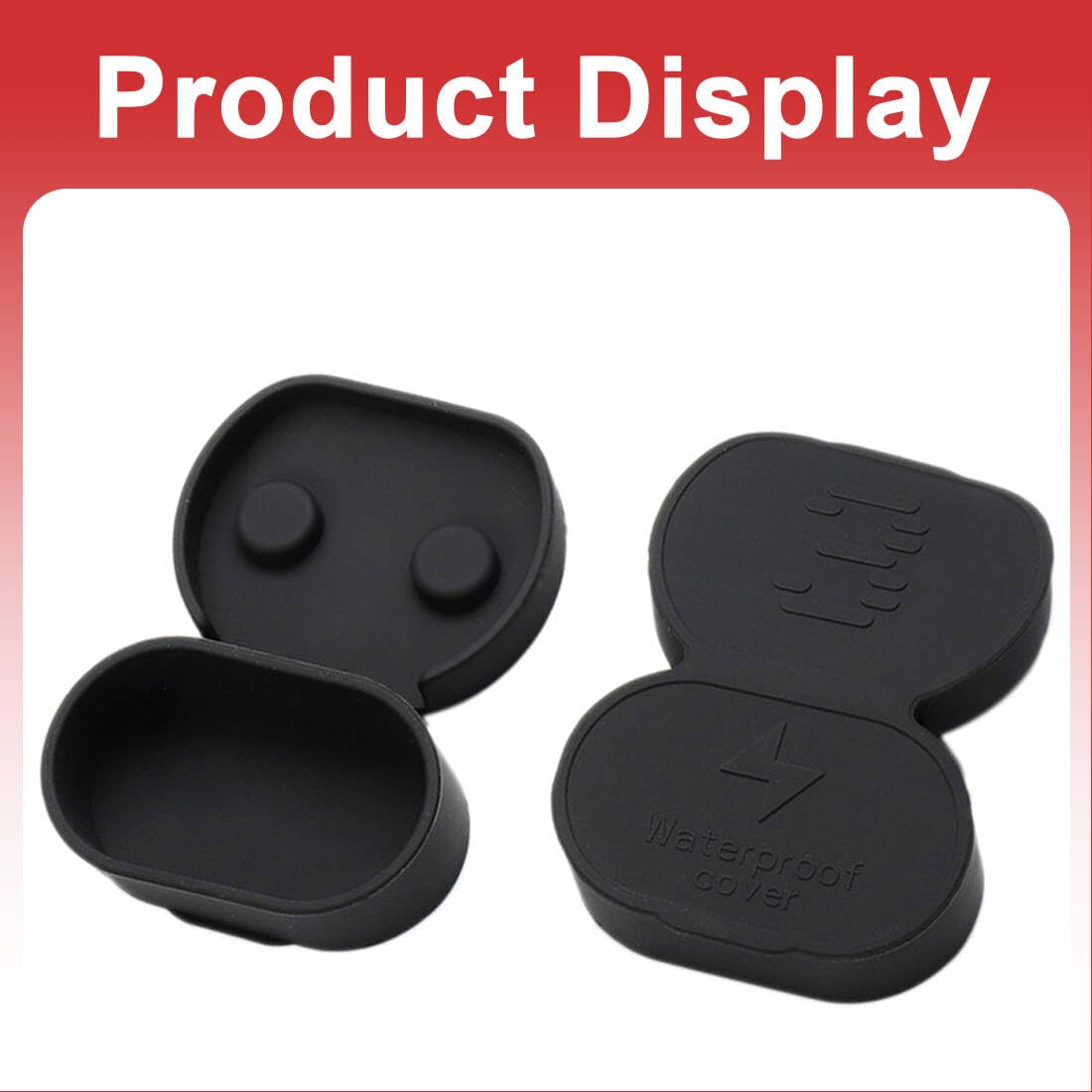 NHQZ NHQ Tapón de Protección para Conector DC,Antipolvo para Puerto de Carga de Coche,Tapa Protectora para Puerto de Carga Coche,para Tesla Model 3, Resistente al Agua y al Polvo