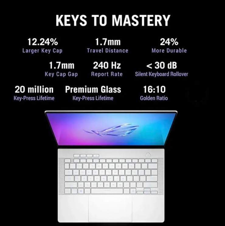 Image of ASUS ROG Zephyrus AI Gaming Laptop 14.0 inch 120Hz OLED 2.8K Display