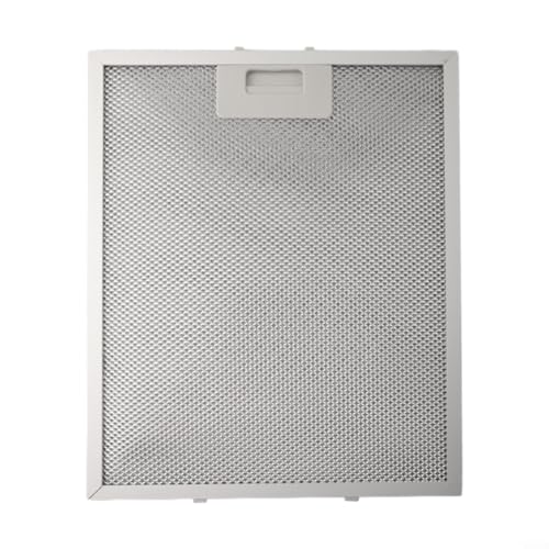 Zilimontt Silberne Dunstabzugshaubenfilter, Metallgitter-Abluftfilter, 340 x 270 x 9 mm, 5 Schichten aluminisiertes Fett, Dunstabzugshaube, Belüftung, Küchengerät