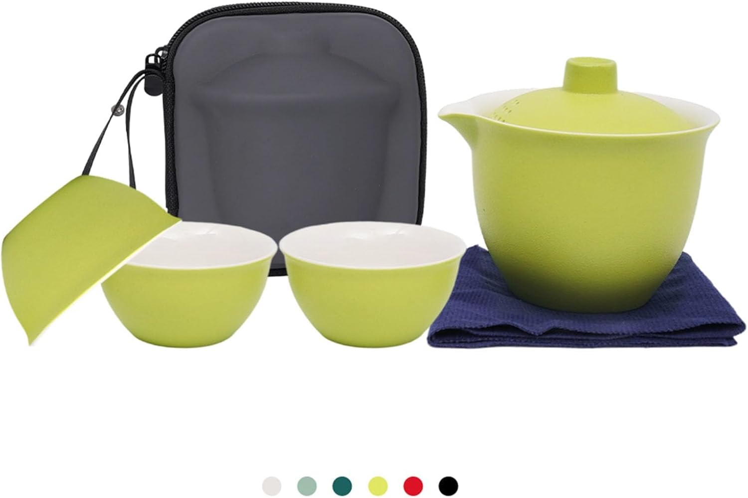 Amazon.com | Porcelain Japanese Gongfu Tea Set for Adults, Chinese ...