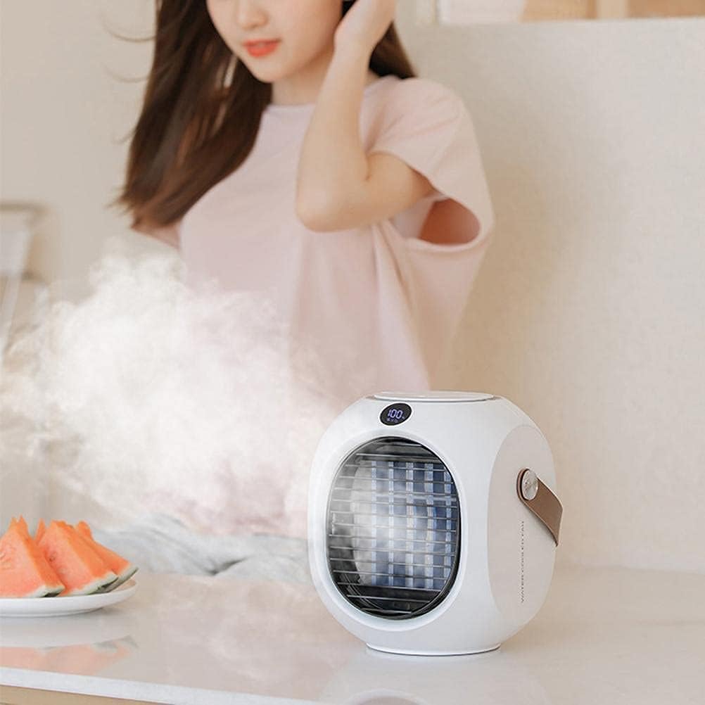 Small Personal Desktop Table Fan with Strong Wind, Quiet Operation Portable Mini Fan for Home Office Bedroom Table and Desktop