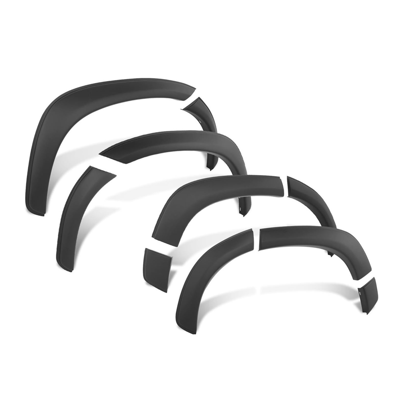 For Mitsubishi For Pajero Sport 2015 2016 2017 2018 2019 Car Black Wheel Arch Fender Flares Mudguards Exterior Parts Car Accessories