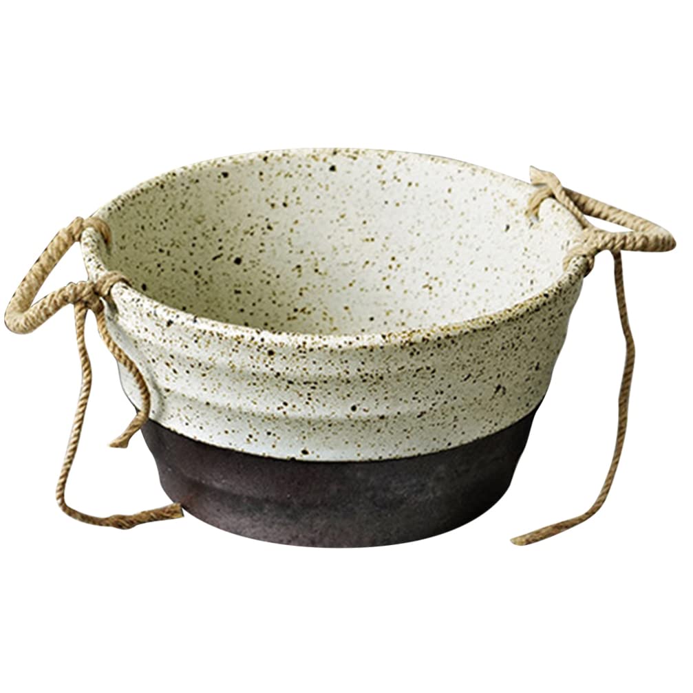 Zerodeko Bol Japonais Bol à Soupe Pratique Réutilisable pour Dîner Salades Facile à Nettoyer