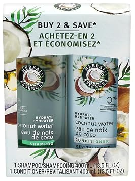 Herbal Essences Hydrate Shampoo & Conditioner Set, Moisturizing for Dry Hair