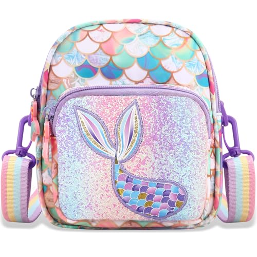 Luchike Girls Purses for Kids Age 3-12 - Kid Crossbody Bag Teen Little Girls for Gifts