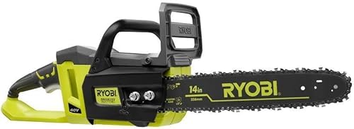 Miniatura 2 de Ryobi motosierra sin cepillo, 14 pulgadas, 40 voltios, no incluye batería ni cargador