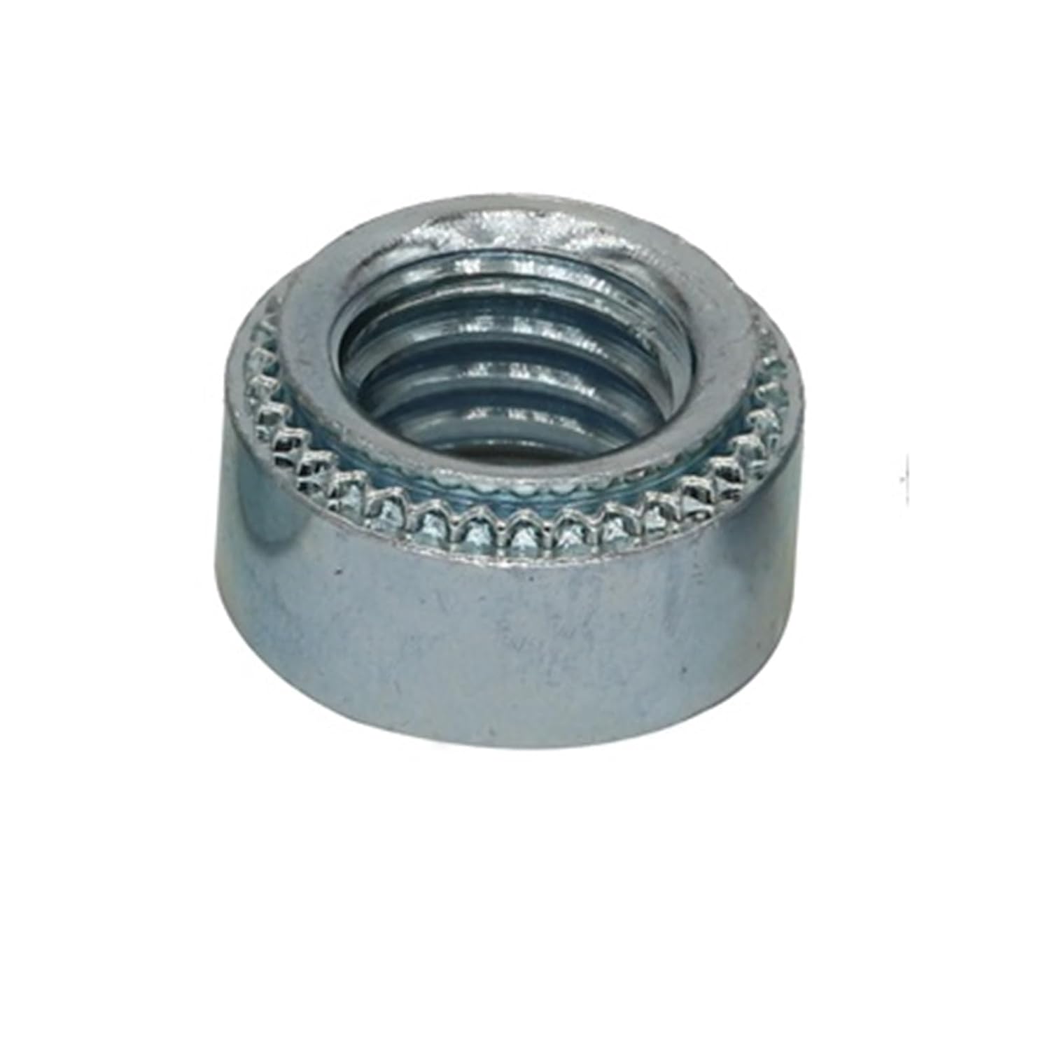 Self Clinching Nuts M2 S-M2-1 1mm S-M2-2 2mm Zinc Plated Carbon Steel Slab Pressure Riveting Rivnut Spare Part Self-Clinching Nut(S-M2-2)