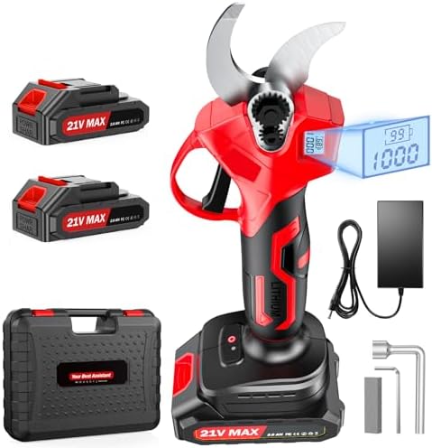 Bild 11 - Säbelsäge Akku, verbesserter 3500 SPM geräuscharmer bürstenloser Motor, Hochleistungsbatterien 2 * 21V 4.0 Ah Extended Standby, 8-teiliger vielseitiger Satz legierter Stahlklingen