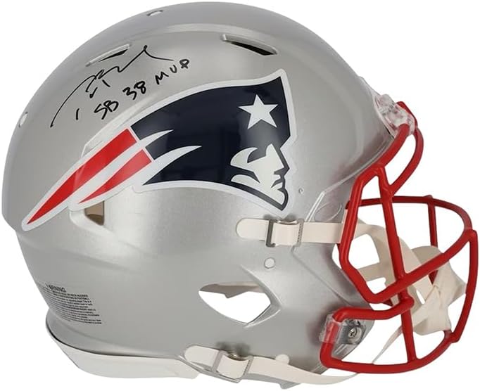 Tom Brady Autographed Speed Authentic Helmet