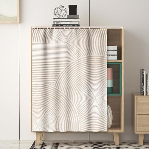 Wansiman Cortinas De Gabinete para Cocina,Cortinas Puerta Prueba Polvo,Cortina De Sombra De Gabinete,Cortinas De Armario,Cortina De Gabinete De Zapatos,FáCiles De Limpiar,para Cocina,Armarios