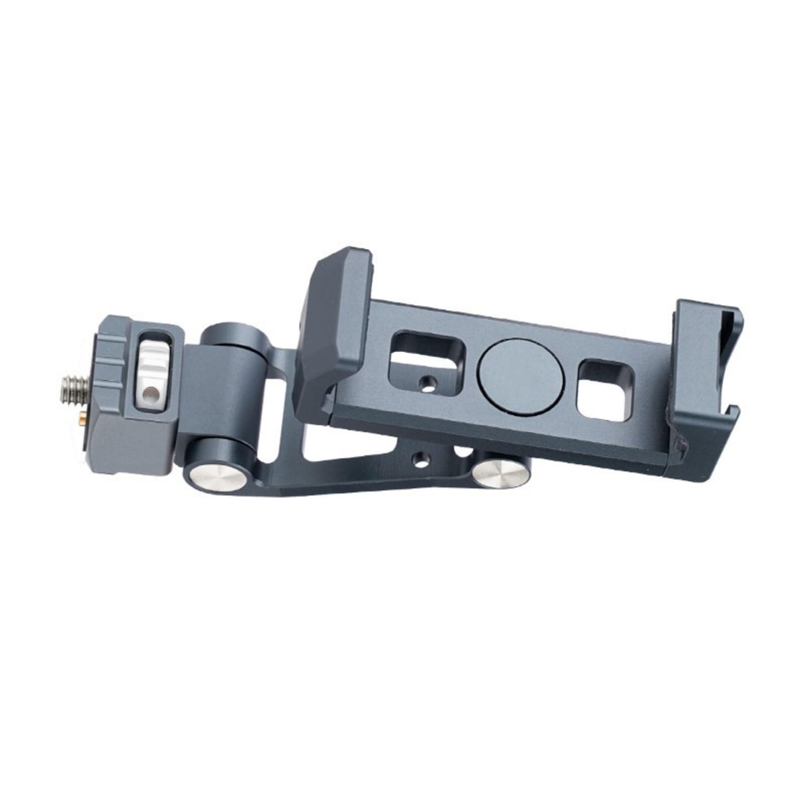 Soporte de metal ajustable para teléfono, adaptador de trípode giratorio, soporte giratorio para teléfono, aleación de aluminio para accesorios de transmisión en vivo