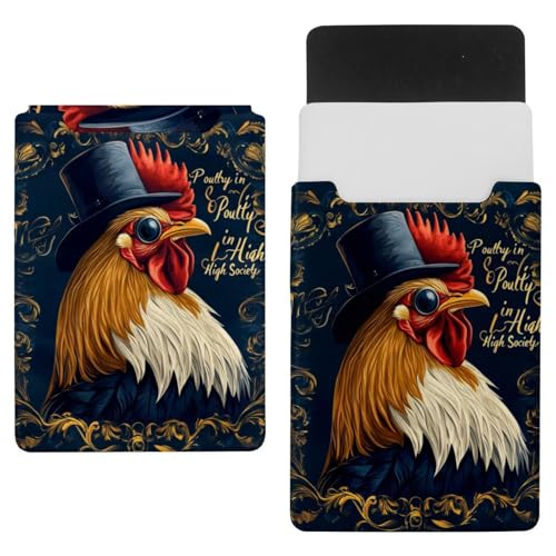 Funda para portátil Gentleman Rooster de 13.8 pulgadas con celvet holandés contra arañazos