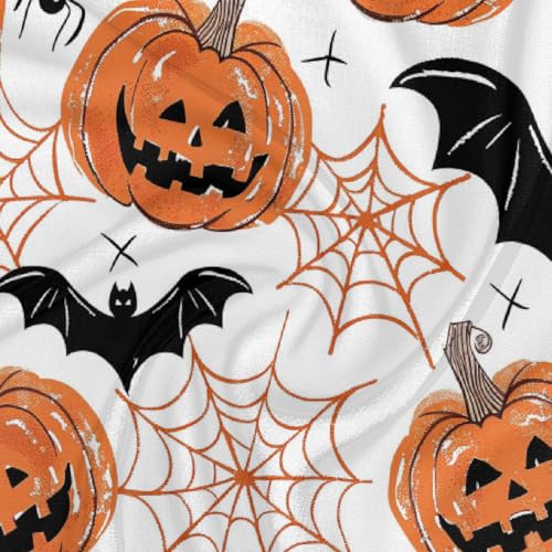 Halloween Bats Spider Bats Square Silk Scarf for Women, 23.6" Lightweight Fashion Scarves Wraps, Silk Like Hair Neck Scarf Headband Bandanas for Ladies3