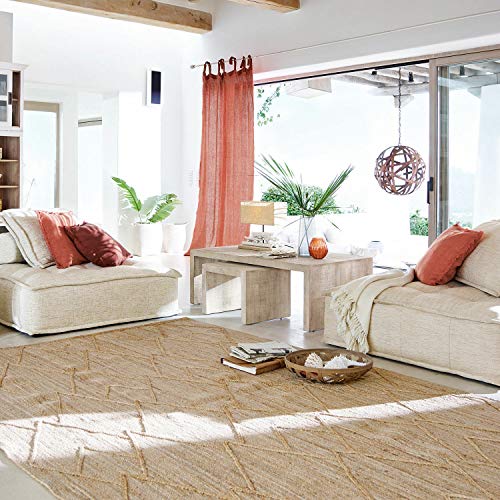 Loberon® Coppia di copricuscini Steevy, lino, L/P