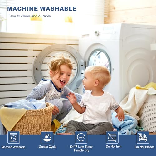 Image of GRT 2 Pack Twin XL Mattress Protector Waterproof, Breathable & Noiseless Waterproof Mattress Protector Fitted Deep Pocket from 5 inch to 19 inch, Smooth XL Twin Bed Mattress Cover Machine Washable