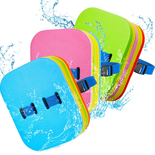3 Pcs Swim Back Bubble Float For Kids Adjustable 3 Layers Swimming Bubble Belt Split Foam Safety Training Toddler Swim Float For Children Sport Pool Lesson Equipment Swimming Beginners Floaties #TOP7