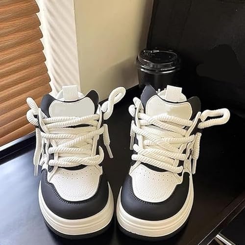 Star Shoes Comfortable Women's Y2k Chunky Sneakers, Cute Big Toe Creamy Platform, Stylish Casual Shoes for Sports4