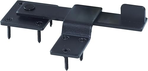 Miniatura 9 de Paquete de 2 pestillos de puerta de valla abatible de 6 pulgadas con destornillador para puerta corredera de valla de madera, granja, jardín, patio,