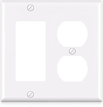 ELEGRP 1-Gang Blank Device Wall Plates, Standard Size 4.5" H X 2.75 L - View #9