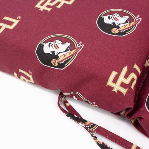 Image of College Covers Everything Comfy Florida State Seminoles 2 Piece Chair Cushion