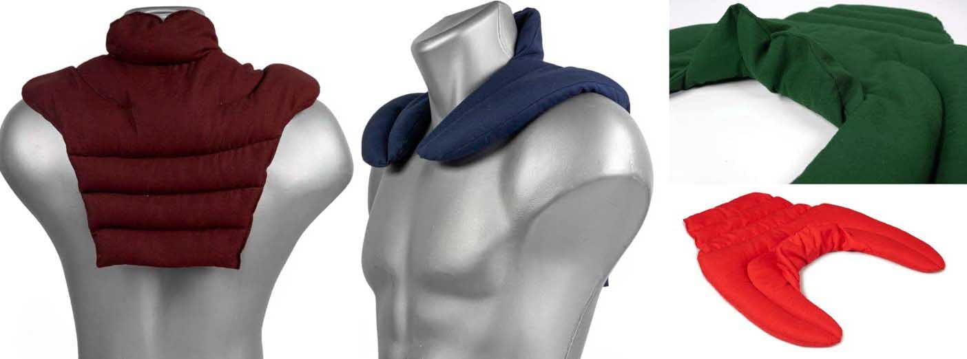 Cuscino per il collo con forma a U per l'area cervicale - Collo + Spalle + Schiena - Cuscino con noccioli di ciliegia - Cuscino termico - Cuscino per il collo - amore campestre