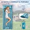 Ultralight Camping Sleeping Pad with Pillow & Built-in Foot Pump - 5