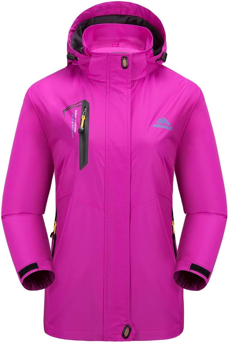 Shanghai Story Women's Windbreaker Water Resistant Hiking Jacket Lightweight Raincoat for Running, Fishing : Clothing, Shoes & Jewelry