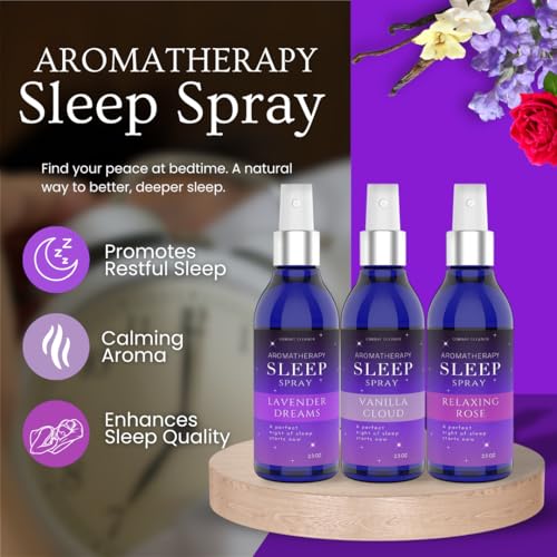 Sleep-enhancing Pillow Spray Kit - 3 Pack