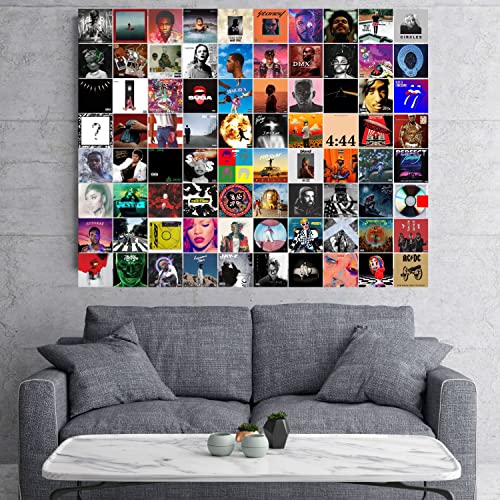 Unique America 150 Pcs | Posters Wall Collage Kit, Album Cover Posters, Posters For Room, Music Posters, Band Posters, Rapper Posters, Wall Posters, Rap Posters, Posters For Bedroom 6X6 Inch Total 80 #TOP2