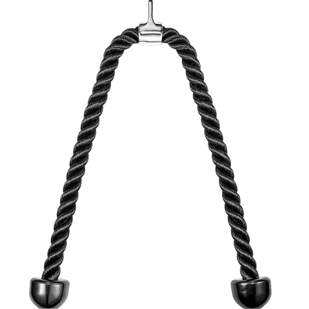 Tirante verso il basso con corda per tricipiti Corda for tricipiti, fitness, palestra domestica, attrezzo for trazioni, bicipiti, schiena, spalle(120cm)